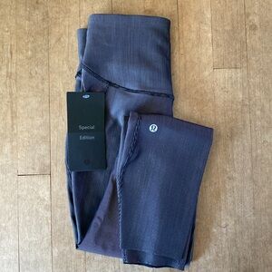 NWT Lululemon Base Pace HR Tight 25” *Two-Tone Ribbed